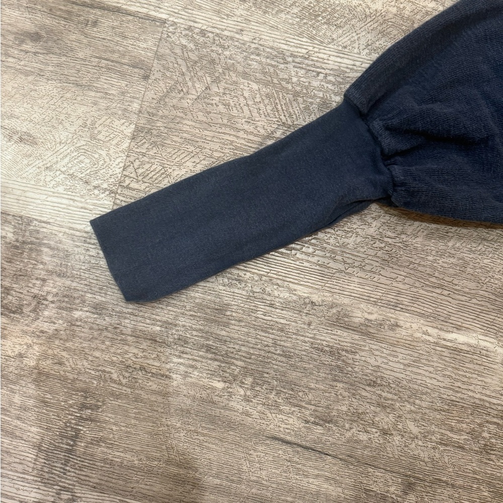 Apiece Apart Denim Blue Cotton Top - Picture 4 of 8